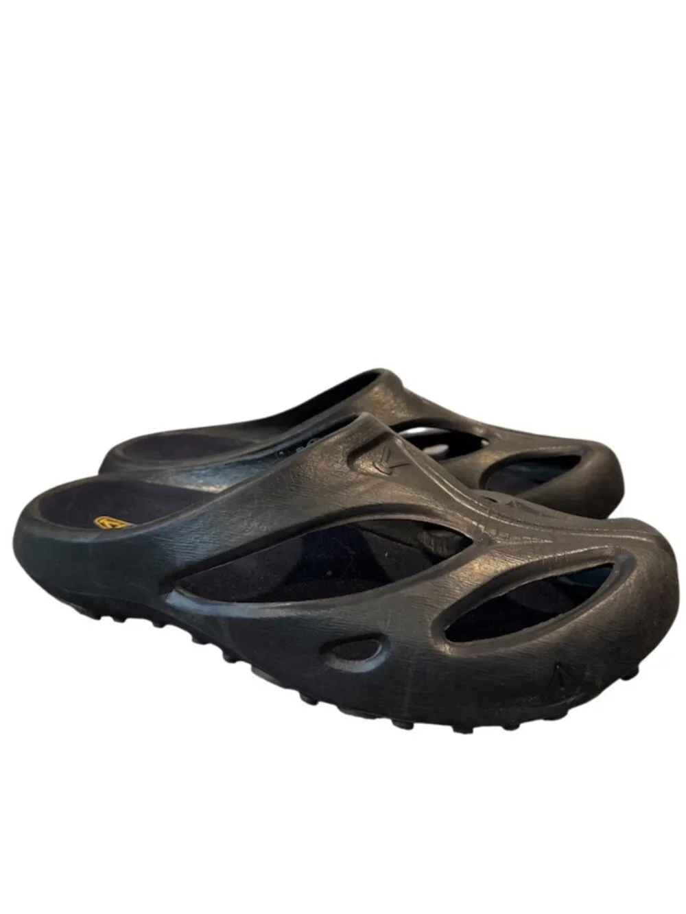 KEEN Shanti Clogs Men's US 9 Black Comfort Slip-On Garden Recovery Shoes EUC - Picture 1 of 8